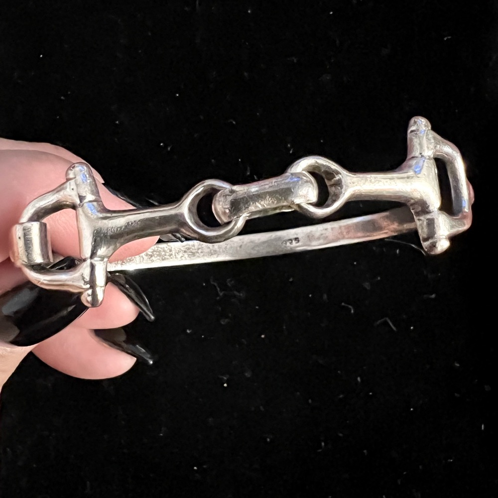925 silver Gucci like bracelet